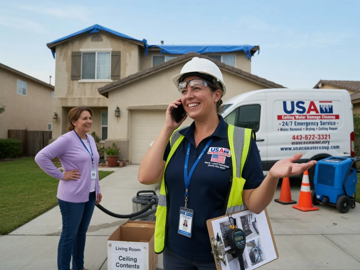 Ceiling Water Damage Restoration North Ridgeville, OH FAQs
